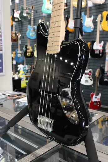 Store Special Product - Squier - Affinity Series Jaguar Bass H, Maple Fingerboard - Black